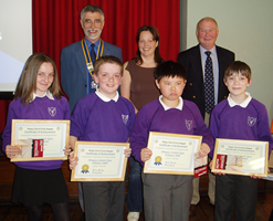 Glebe pupils win Quiz