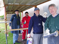 David, Hugh, Mac Dunlop, George Watson